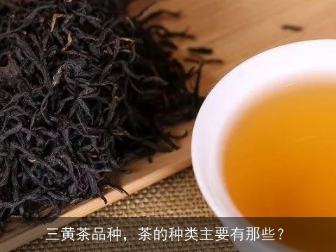 三黄茶品种，茶的种类主要有那些？